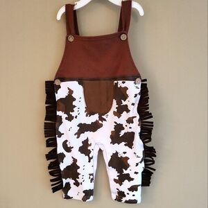 Western style overalls